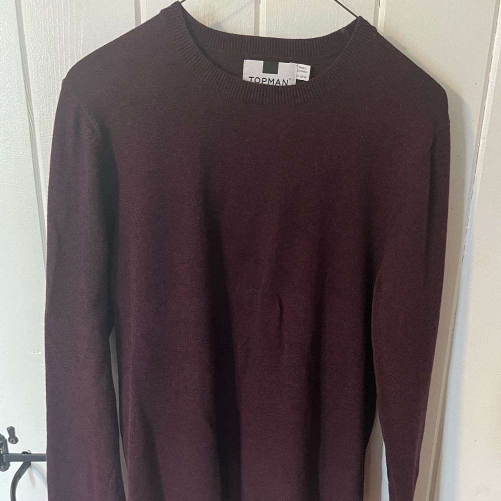 Topman maroon sweater